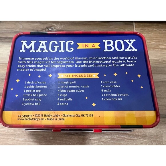 Childrens Magic in a Box Kids Toy Christmas Gift Present Toys Game Games - Picture 3 of 4